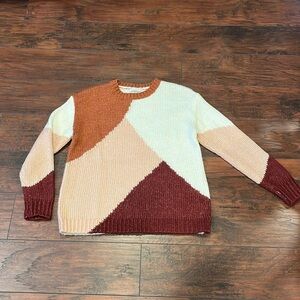 Staccato color block sweater small